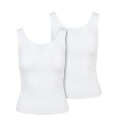 Снимка на Women's 2-pack Basic Stretch Top White