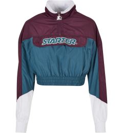 Снимка на Women's Beginner Jacket with Color Block Dark Purple/Teal