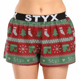 Снимка на Women's briefs Styx art sports rubber Christmas knitted