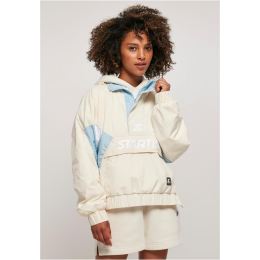 Снимка на Women's Colorblock Halfzip Starter Windbreaker Light White/Ice Blue