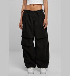 Снимка на Women's cotton parachute pants black