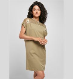 Снимка на Women's dress with khaki lace