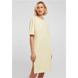 Снимка на Women's dress with slit soft yellow