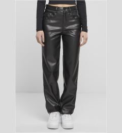 Снимка на Women's faux leather pants black