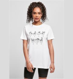 Снимка на Women's FU T-shirt in sign language white