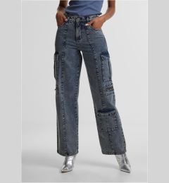 Снимка на Women's jeans Loose Utility blue