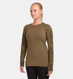 Снимка на Women's long sleeve T-shirt Kilpi VENDELIA-W Green