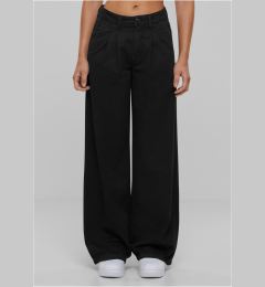 Снимка на Women's Organic Pleated Pants - Black