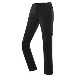 Снимка на Women's outdoor pants with detachable legs ALPINE PRO NESCA black