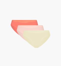 Снимка на Women's panties ATLANTIC Sport 3Pack - ecru/light coral/light pink