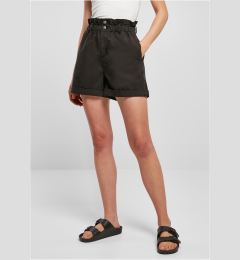 Снимка на Women's Paperbag Shorts - Black