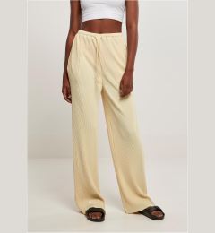 Снимка на Women's Plisse Pants Soft Yellow