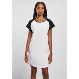 Снимка на Women's Raglan Tee dress white/black