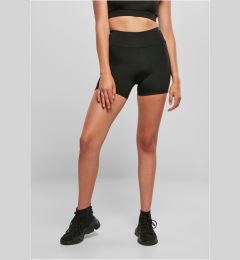 Снимка на Women's Recycled High Waist Cycle Hot Pants Black