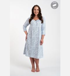 Снимка на Women's shirt Antonia 3/4 sleeve - blue print