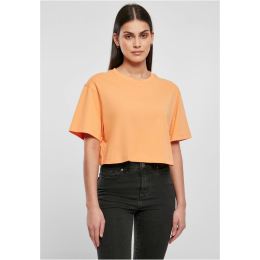 Снимка на Women's short oversized papaya T-shirt