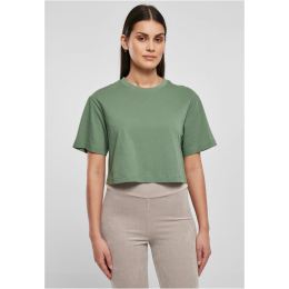 Снимка на Women's short oversized sage T-shirt