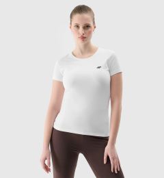 Снимка на Women's slim T-shirt 4F - white