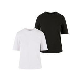 Снимка на Women's T-Shirt Classy Tee 2 Pack white+black