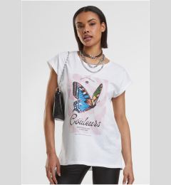 Снимка на Women's T-shirt Couleurs white