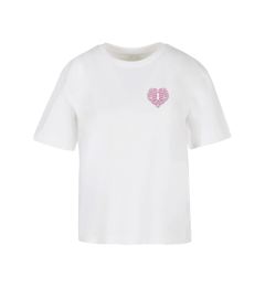 Снимка на Women's T-shirt Heart Cage - white