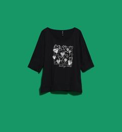 Снимка на WOMEN'S T-SHIRT L-TS-4030 BLACK