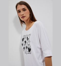 Снимка на WOMEN'S T-SHIRT L-TS-4030 WHITE