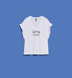 Снимка на WOMEN'S T-SHIRT L-TS-4078 WHITE