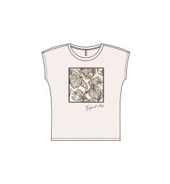 Снимка на WOMEN'S T-SHIRT L-TS-4093 WHITE