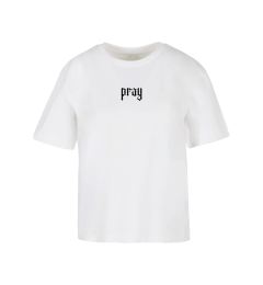 Снимка на Women's T-shirt Praying Hands white