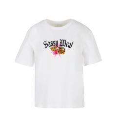 Снимка на Women's T-shirt Sassy Meal white