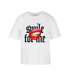 Снимка на Women's T-shirt Smile For Me - white