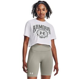 Снимка на Women's T-shirt Under Armour Collegiate Crest Crop SS