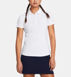 Снимка на Women's T-shirt Under Armour UA Playoff SS Polo-WHT - Women's