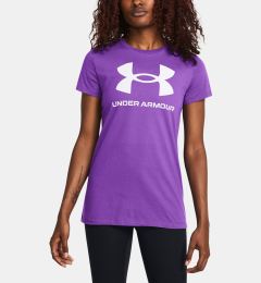 Снимка на Women's T-shirt Under Armour UA Rival Logo SS-PPL - Women's