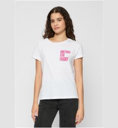 Снимка на Women's T-shirt Waiting For Friday white