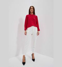 Снимка на WOMEN'S TROUSERS L-SP-4019 OFF WHITE