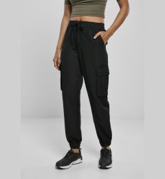 Снимка на Women's Viscose Trousers Twill Cargo Black