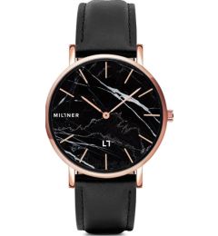 Снимка на Women's watch with black leather belt Millner Camden