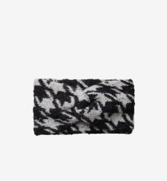 Снимка на Women's White and Black Patterned Knitted Headband Pieces Pyron