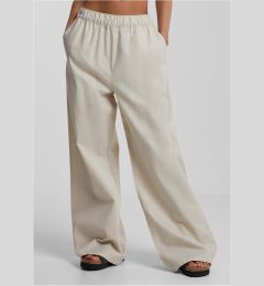 Снимка на Women's wide-leg trousers - cream