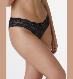 Снимка на WONDERBRA GLAMOUR SHORTY - Ladies lace panties - black