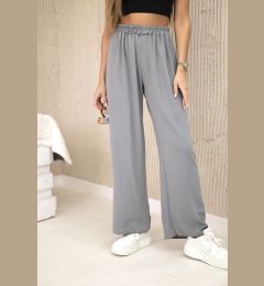 Снимка на Włoski Wide-leg trousers grey