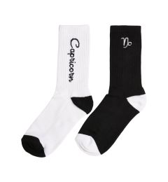 Снимка на Zodiac Socks 2-Pack Black/White Capricorn