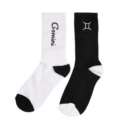 Снимка на Zodiac Socks 2-Pack Black/White Gemini