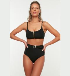 Снимка на Дамско долнище на бански Trendyol High Waist