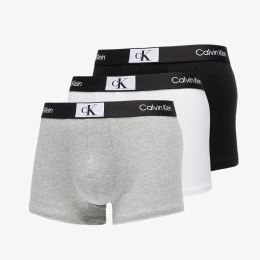 Снимка на Calvin Klein ´96 Cotton Stretch Trunks 3-Pack Black/ White/ Grey Heather L