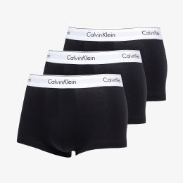 Снимка на Calvin Klein Modern Cotton Stretch Low Rise Trunk 3-Pack Black/ White S