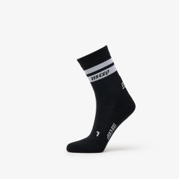 Снимка на CEP 80's Mid Cut Compression Socks Black/ White L