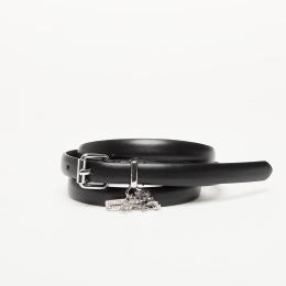 Снимка на Diesel Diesel Logo B-Charm-Loop Belt Black 90